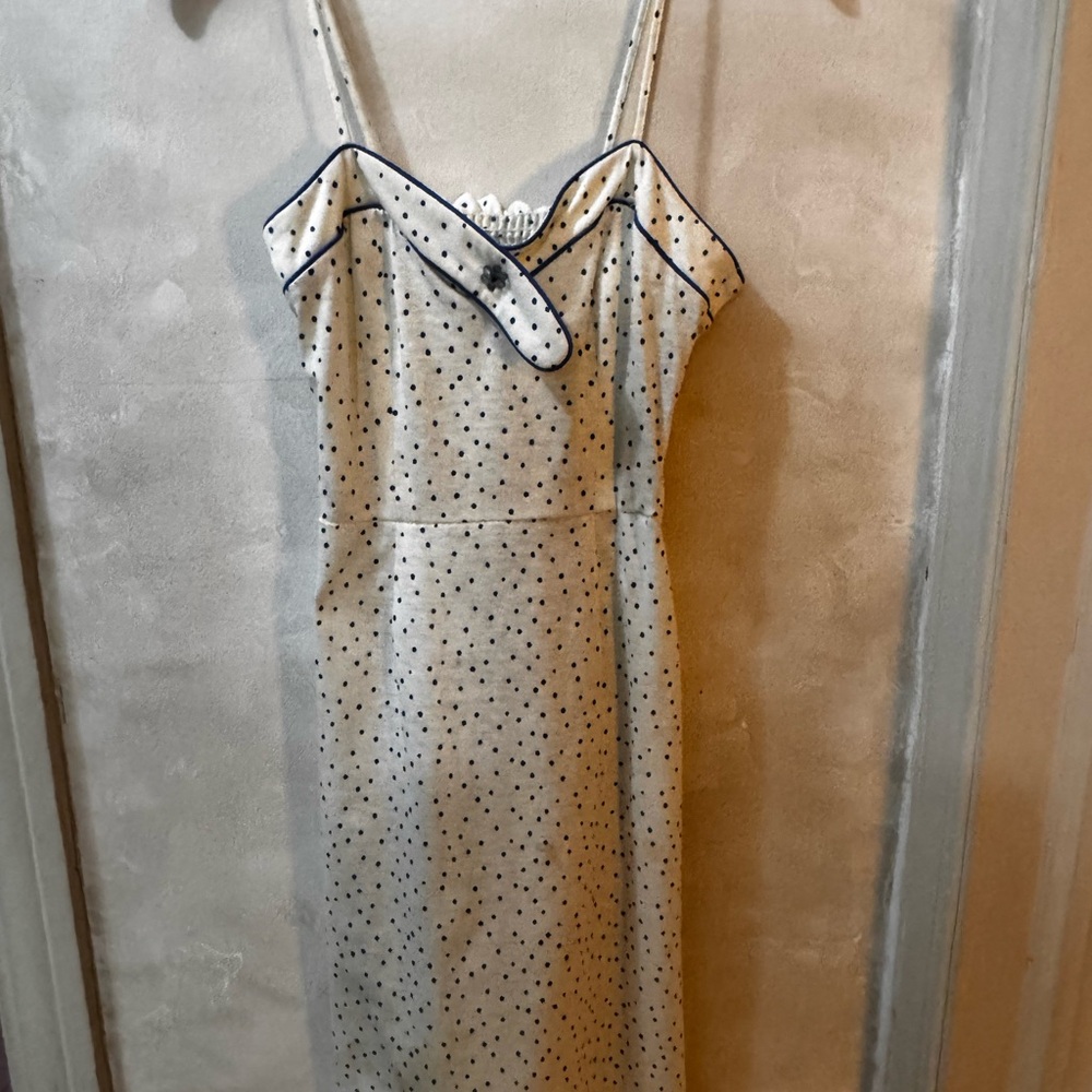 Polka Dot Spaghetti Strap Dress